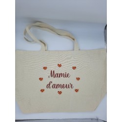 C-B56/SAC ORIGAMI BRODÉ 
MADE IN BRESSE 