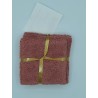 C-A16/LOT LINGETTES LAVABLES 
MADE IN BRESSE 