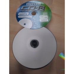 MD-0021/MAXELL CD-R 700MB
PACK 25 CD IMPRIMABLES 
