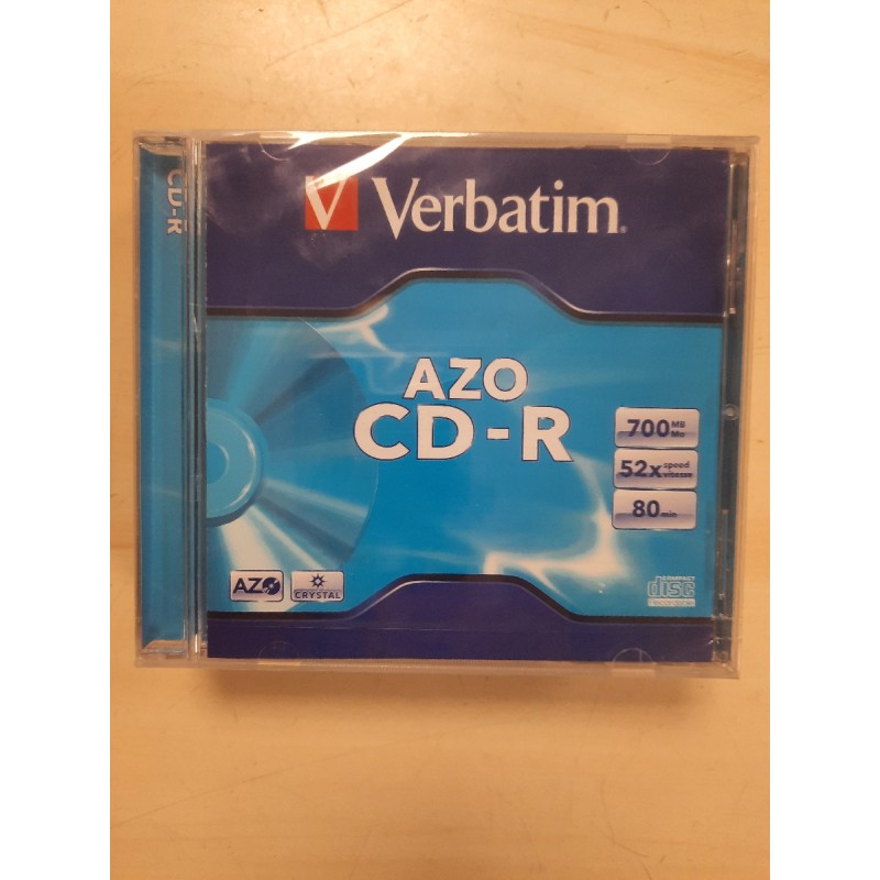 MD-0027/CD-ROM VERBATIM AZO CD-R 
700MB